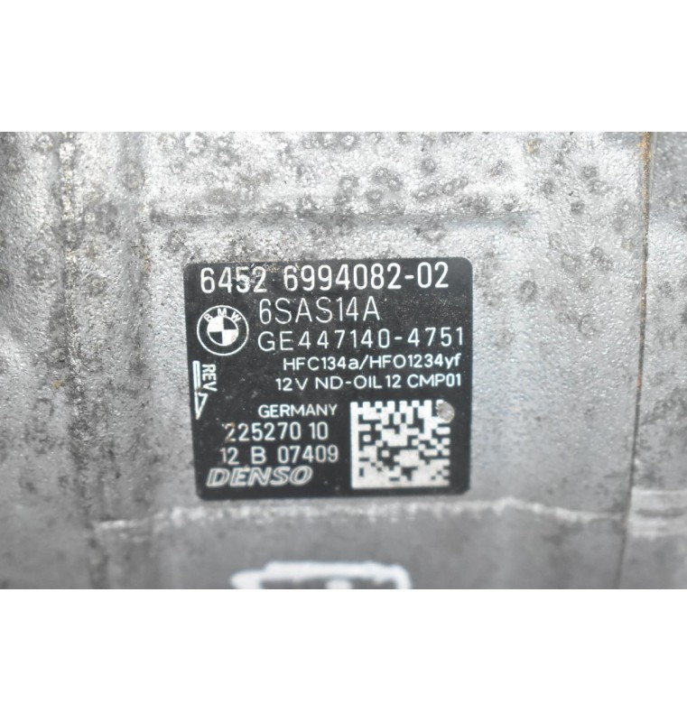 Κομπρεσέρ Aircondition A/C Bmw - Mini B38A15A 2010-2020 DELPHI 6SAS14A GE447140-4751 64526994082-02
