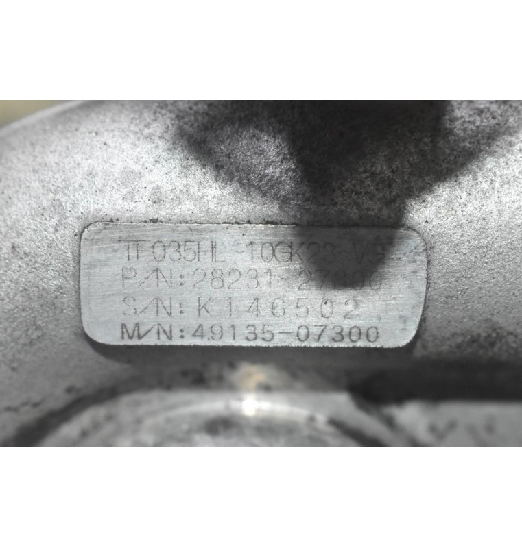 Turbo/Τουρμπίνα - Πολλαπλή Εξαγωγής Hyundai Santa Fe 2.2 CRDI D4EB 2005-2010 28231-27800 (Λιγα Κενα)