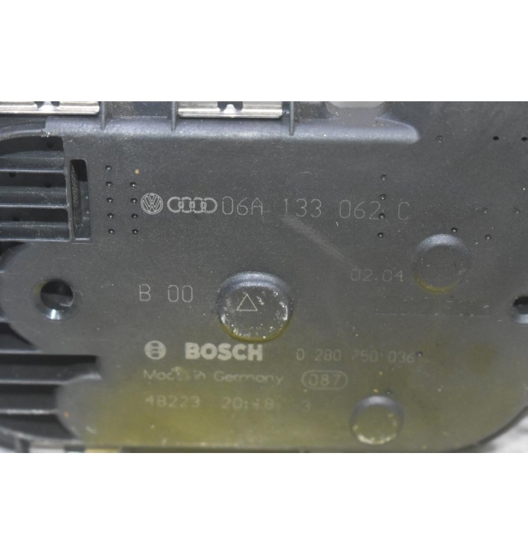 Πεταλούδα Γκαζιού Seat Ibiza Leon Toledo 1.8T 20VT 2000-2005 (Γνήσια) 06A133062C 0280750036 (Audi A3 TT / Skoda Octavia / Volkswagen Golf Bora Beetle)