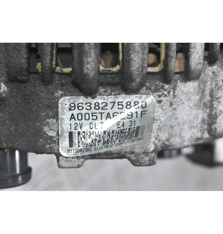 Δυναμό Citroen Berlingo / Partner 1.9 WJZ 1998-2005 9638275880 A005TA6291F (Peugeot - Citroen 1.4 16v / 8v)