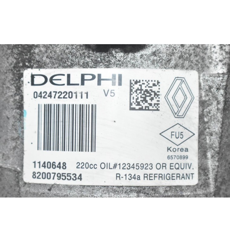 Κομπρεσέρ Aircondition A/C Renault Trafic / Opel Movano 2.5 DCI G9U 2001-2010 04247220111 8200795534 (Master - Vivaro)