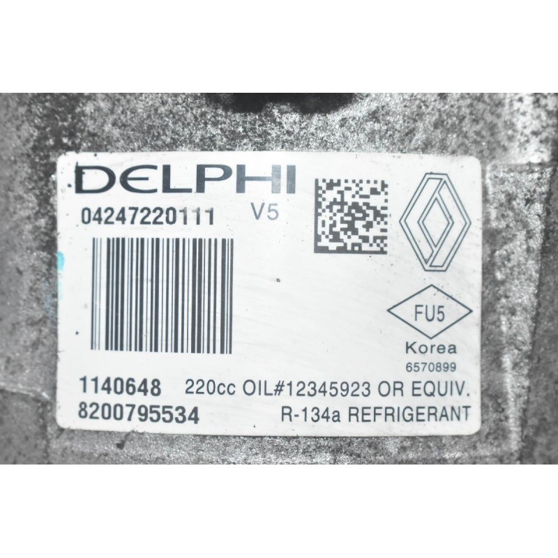 Κομπρεσέρ Aircondition A/C Renault Trafic / Opel Movano 2.5 DCI G9U 2001-2010 04247220111 8200795534 (Master - Vivaro)