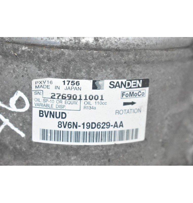 Κομπρεσέρ Aircondition A/C Ford Focus C-Max 1.6 TDCI T1DA/ T1DB  Mazda 6/5/3  Y6 1.6D 2010-2015 8V6N-19D629-AA