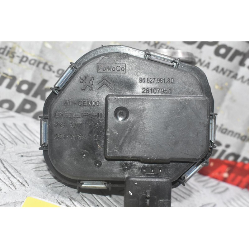 Πεταλούδα Γκαζιού Ford Focus - Fiesta - C-Max TDCI T1DA/T1DB Y6 1.6D / 1.4D 2010-2015 9682798180 28107954 (Peugeot - Citroen - Mazda - Volvo)