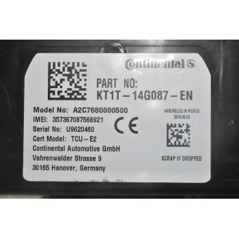 Πλακέτα - Εγκέφαλος Συνδεσης Κινητού Ford Ranger Wildtrak 2012-2024 JL3T-14B526-AA (Bluetooth) (Γνήσιο) (Fiesta - Transit)