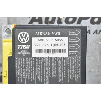 Εγκέφαλος Αερόσακών Volkswagen Polo 2000-2012 6Q0909605S (Γνήσιο) (Seat Ibiza)