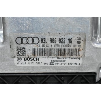 Εγκέφαλος Audi A4 B8 2.0 TDI 2008-2015 03L906022B 0281015587 1039S33507 (Γνήσιο)