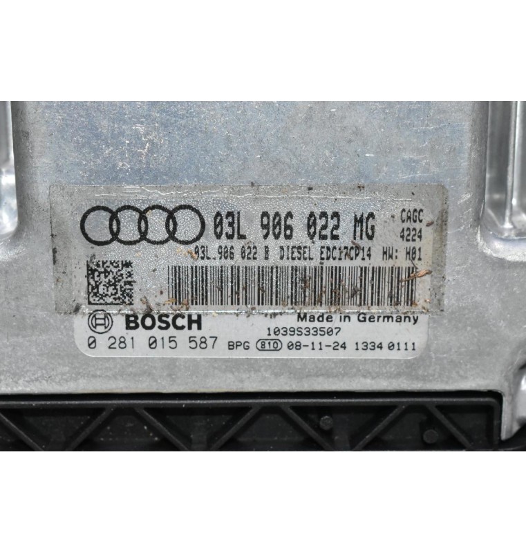 Εγκέφαλος Audi A4 B8 2.0 TDI 2008-2015 03L906022B 0281015587 1039S33507 (Γνήσιο)