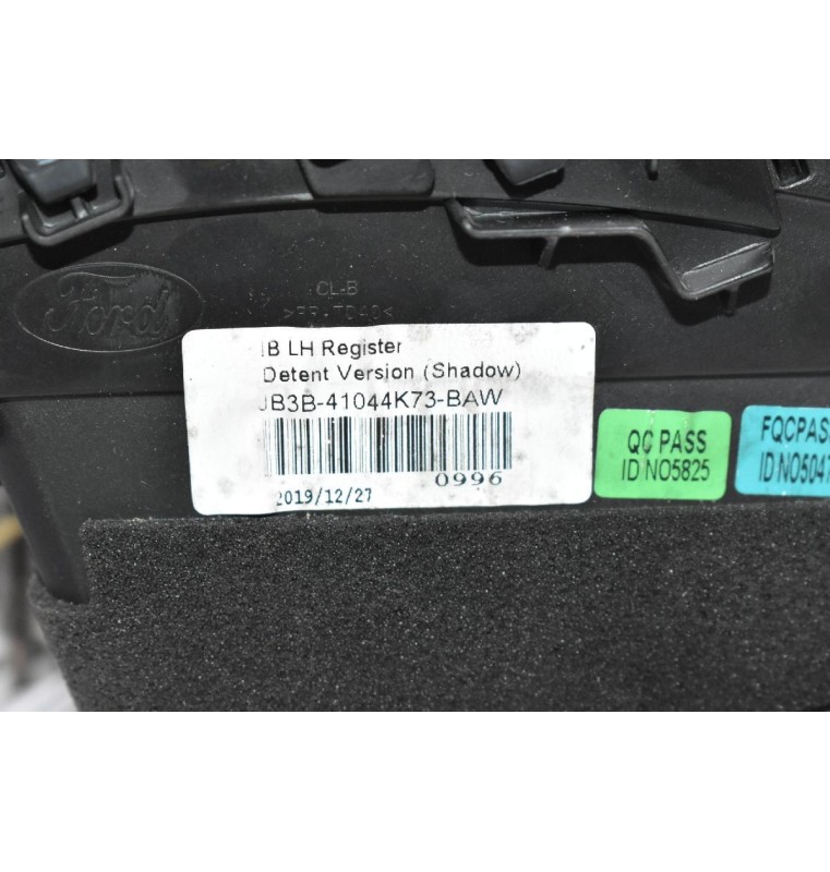 Αεραγωγός Ταμπλό Αριστερός Ford Ranger Wildtrak 2013-2024 JB3B-41044K73-BAW (Γνήσιος)