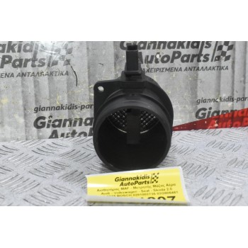 Αισθητήρας MAF - Μετρητής Μάζας Αέρα Audi - Volkswagen - Seat - Skoda 2.0 2005-2015 BOSCH 0281002735 03G906461 (Γνήσιο)