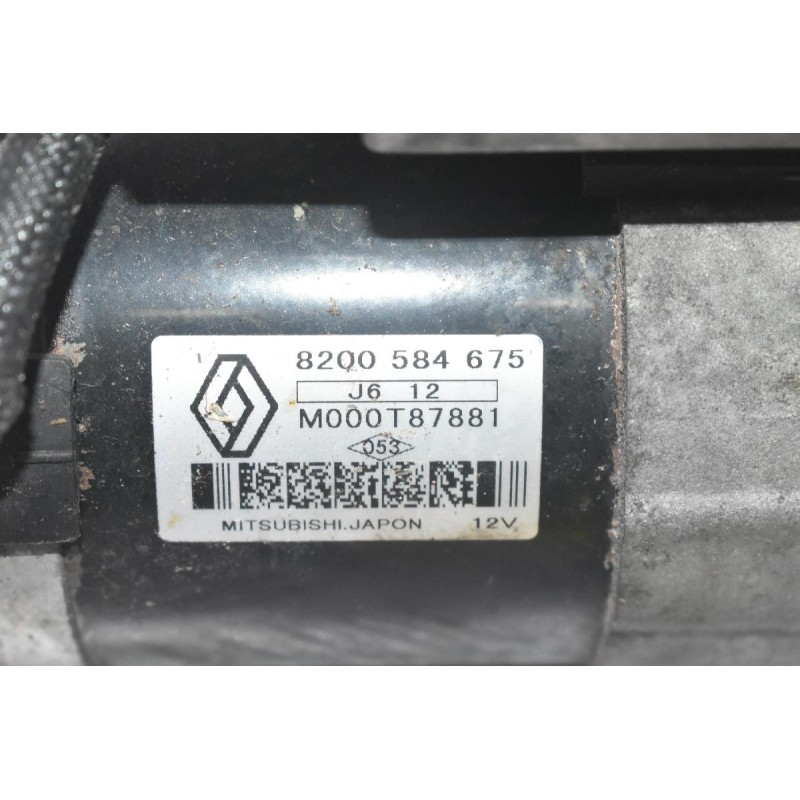 Μίζα Renault Kangoo 1.5 dCi K9K 2002-2010 8200584675 M000T87881 (Laguna Clio Megane) (Nissan Juke Qashqai)