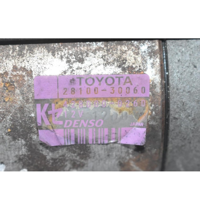 Μίζα Toyota Hiace 2KD 2001-2011 28100-30060 428000-0260 (10 Δόντια)