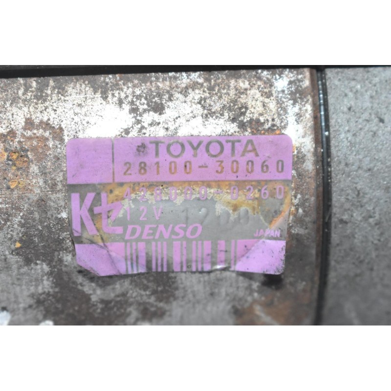 Μίζα Toyota Hiace 2KD 2001-2011 28100-30060 428000-0260 (10 Δόντια)