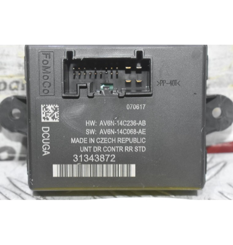 Εγκέφαλος - Πλακέτα Πόρτας Volvo V60 V40 S60 2010-2020 31343872 (Πίσω Αριστερά)