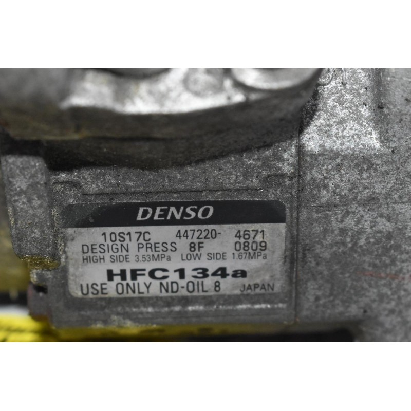 Κομπρεσέρ Aircondition - A/C Ford Maverick - Mazda Tribute 2.3 16V L3 2005-2012 DENSO 10S17C   447220-4671 HFC134a