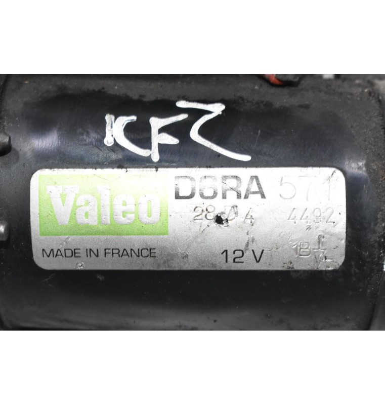 Μίζα Peugeot 106 - 206 1.1 1.4 KFX - KFZ 1998-2007 VALEO D6RA571 (Citroen Berlingo Saxo Xsara C2 C3 C4 ) (Partner / 306)
