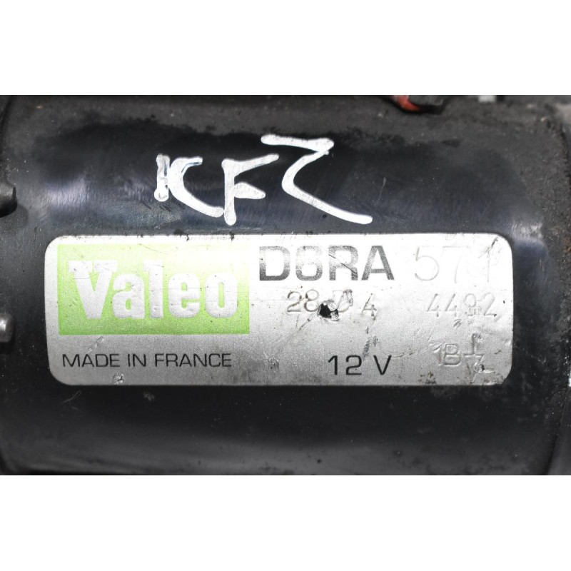 Μίζα Peugeot 106 - 206 1.1 1.4 KFX - KFZ 1998-2007 VALEO D6RA571 (Citroen Berlingo Saxo Xsara C2 C3 C4 ) (Partner / 306)