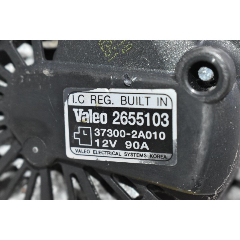 Δυναμό Hyundai 1.1 - 1.5 CRDi D3FA 2010-2015 37300-2A010 90A 2655103 (Kia)