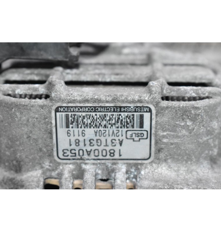 Δυναμό Mitsubishi Outlander 2.4 4B12 2007-2012 1800A053 A3TG3181 120A