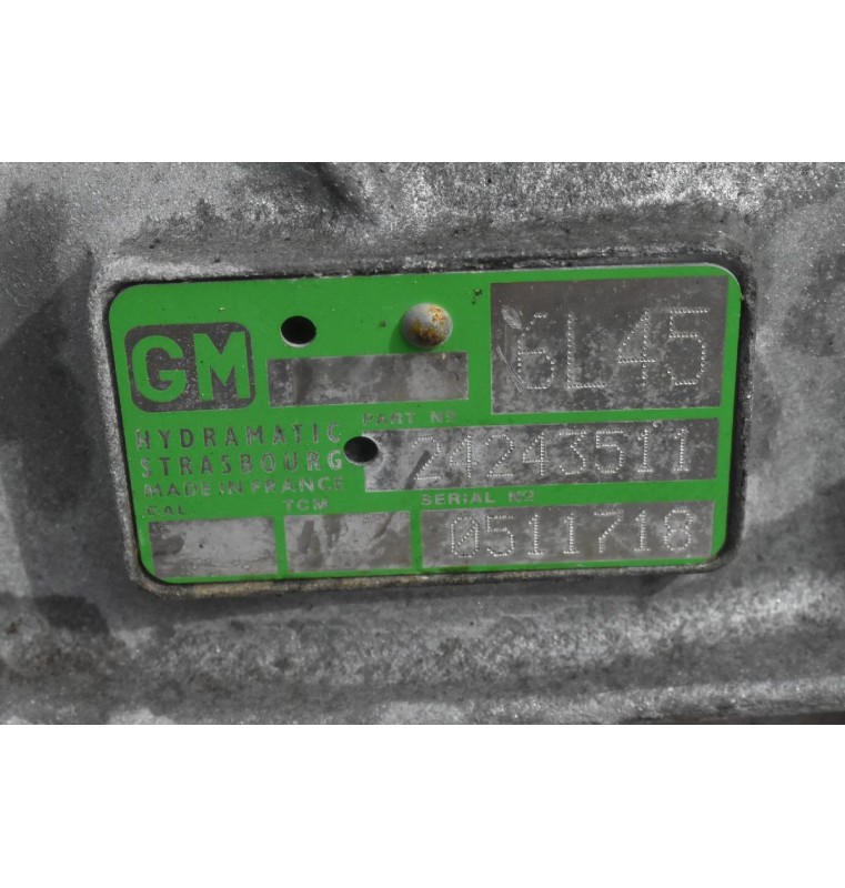 Αυτόματο Σασμάν Bmw 325 Ε90 N52B15AE N52B25A N52B25 2004-2010 24243511 (6L45) 7593220