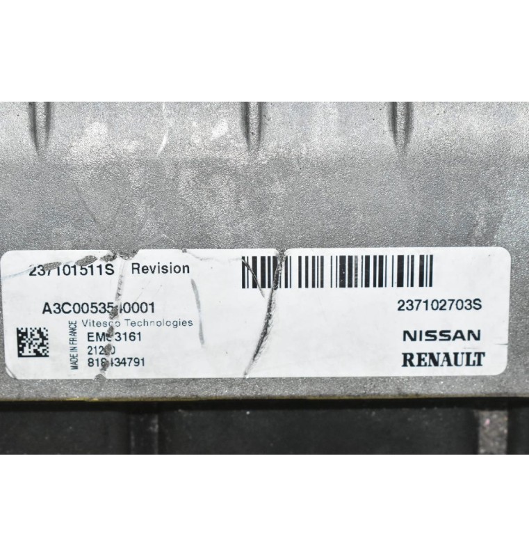 Εγκέφαλος Renault Captur - Kadjar - Clio - Talisman H5H D455 1.3TCe 2018-2021 237101511S A3C0053540001 (Γνήσιος)