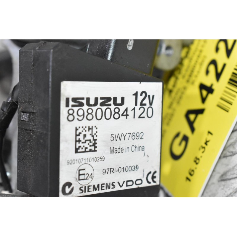 Διακόπτης Μίζας - Κλειδαριά Τιμονιού Isuzu D-Max 2007-2012 8980084120 (Γνήσιο) (Με Κλειδί)