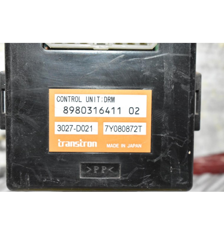 Πλακέτα - Εγκέφαλος Ελέγχου Isuzu D-Max 2002-2012 8980316411 3027-D021