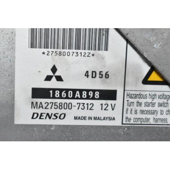 Εγκέφαλος Κινητήρα Mitsubishi L200 KB4 2.5 DID 4D56U 2005-2015 1860A898 MA275800-7312