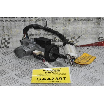 Κλειδαριά Τιμονιού - Διακόπτης Μιζας Nissan Nava D22 1998-2005 (Με Κλειδί)