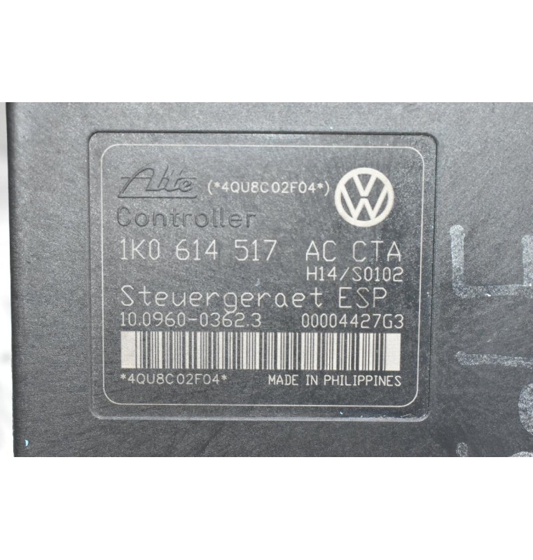 Μονάδα ABS Volkswagen Golf - Touran - Jetta - Polo 2002-2010 1K0614517AC (Audi A3 - S3) (Seat Skoda) (Γνήσια)