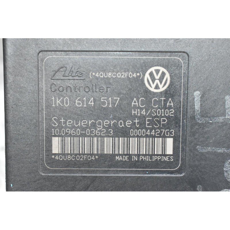 Μονάδα ABS Volkswagen Golf - Touran - Jetta - Polo 2002-2010 1K0614517AC (Audi A3 - S3) (Seat Skoda) (Γνήσια)
