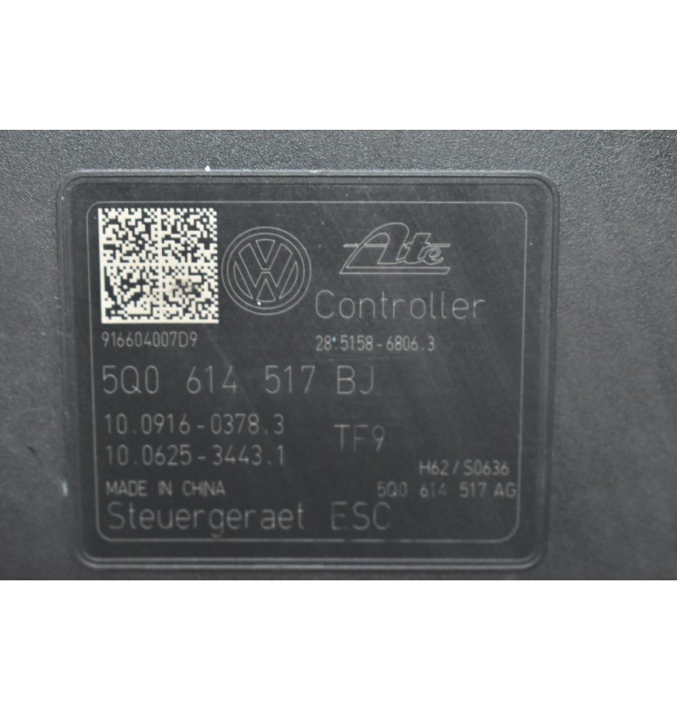 Μονάδα ABS Audi A3 2010-2021 5Q0614571BJ 5Q0614571AG (Seat Volkswagen Skoda) (Γνήσια)