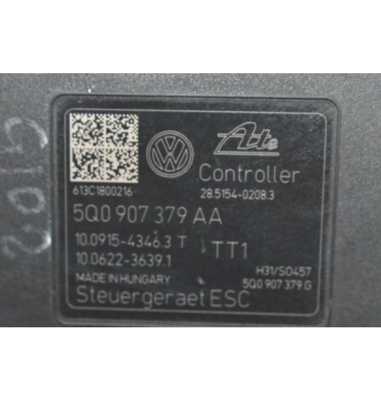 Μονάδα ABS Volkswagen Golf 2010-2020 5Q0907379ΑΑ 5Q0614517Τ (Seat Audi Skoda) (Γνήσια)