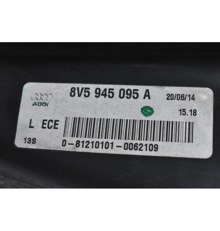 Φανάρι Πίσω Αριστερά Audi S3 - A3 2013-2021 8V5945095A (Sedan - Cabrio) (Γνήσιο)
