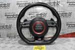 Τιμόνι Με Χειρηστήρια Audi S3 - A3 - RS3 2013-2020 (Γνήσιο) (Flat Bottom) (Χωρίς Αερόσακο) 8V0419091AB
