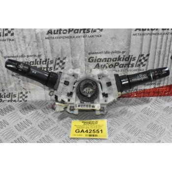 Φλασιέρα Τιμονιού Με Διακόπτες Φώτων - Υαλοκαθαριστήρων Mitsubishi Pajero 2005-2015 17D706 17D714 (Γνήσιο)