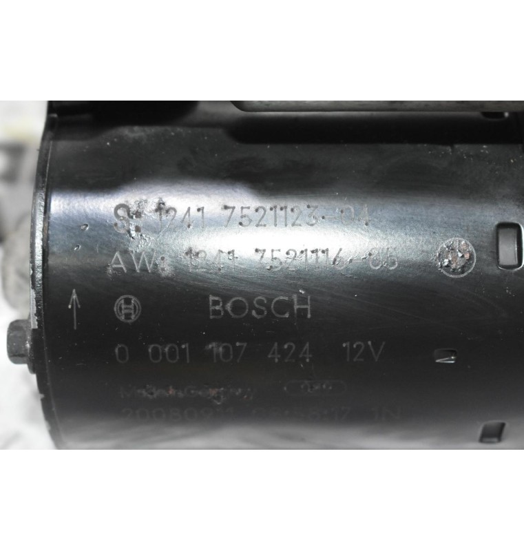 Μίζα Bmw 2.5 N52B25 2005-2012 7521123-04 0001107424 (Γνήσια) (E60 - E65 - E90 - E91 525 325)