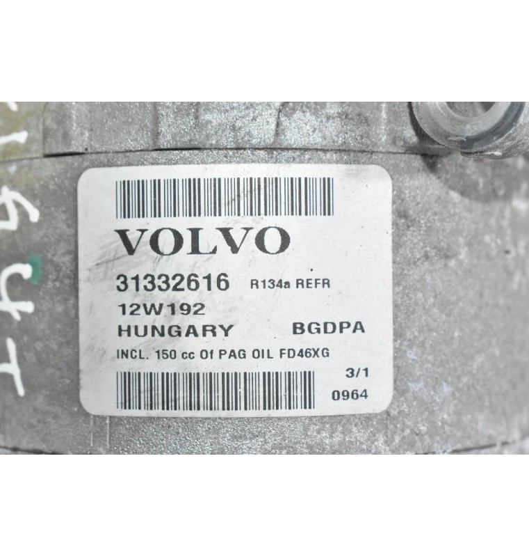 Κομπρεσέρ Aircondition - A/C Volvo S60 B4164T 2010-2015 31332616