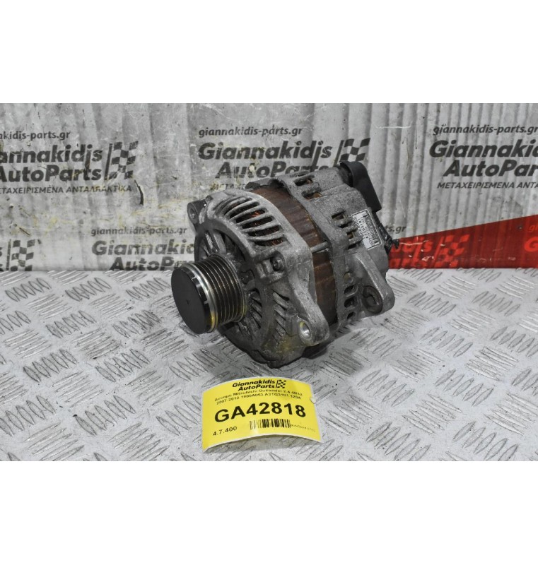 Δυναμό Mitsubishi Outlander 2.4 4B12 2007-2012 1800A053 A3TG3181 120A