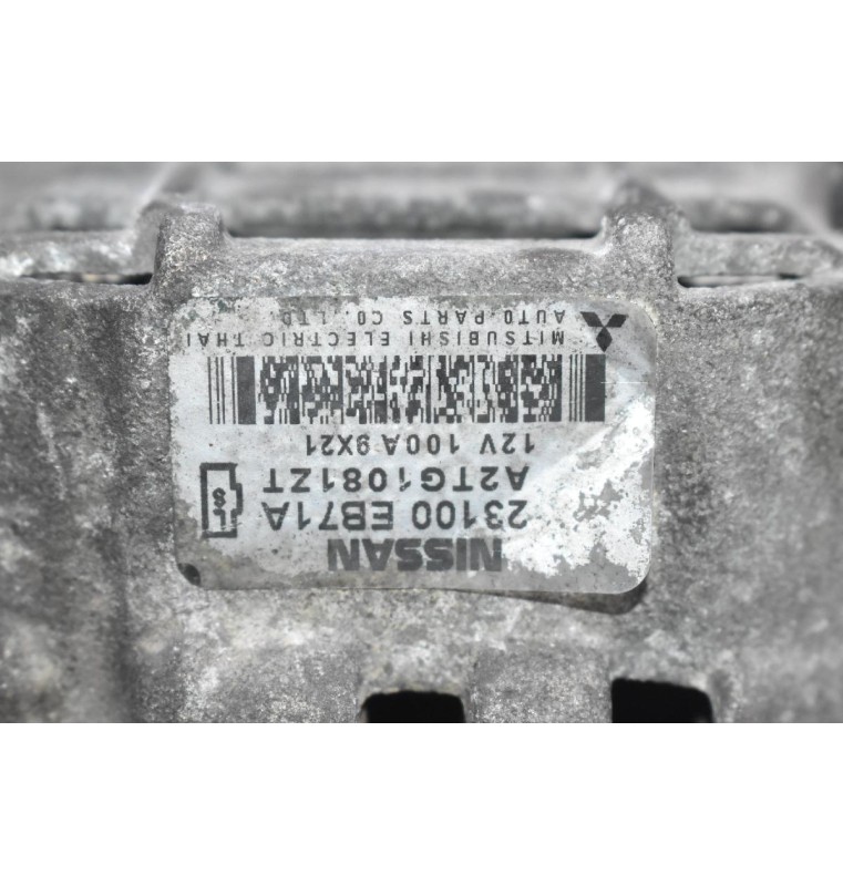 Δυναμό Nissan Navara D40 2.5cc YD25 100Α 2005-2010 23100-EB71A (Γνήσιο)