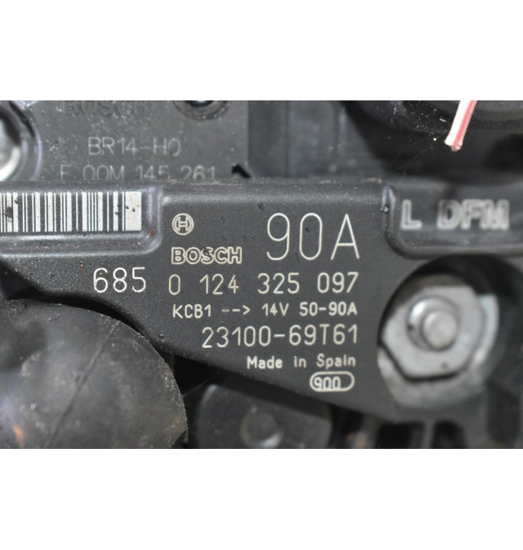 Δυναμό Nissan Cabstar 3.0D BD30 90Α 1998-2005 0124325097 23100-69T61 (Γνήσιο)