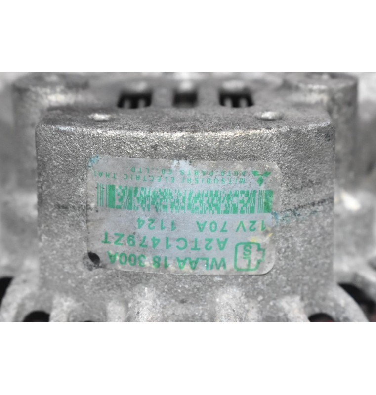 Δυναμό Mazda BT-50 / Ford Ranger 2.5 WL 16V 2005-2010 WLAA18300A A2TC1479ZT 70Α