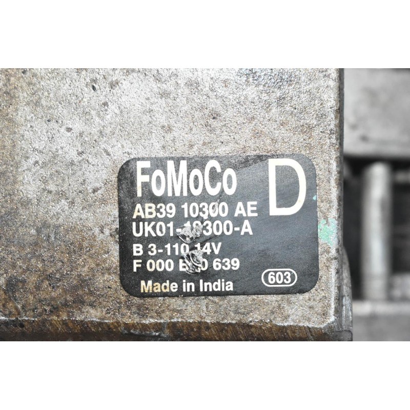 Δυναμό Ford Ranger -  Mazda 2.2 3.2 QJ2R P4AT 2010-2020 AB39-10300-AE (Γνήσιο)