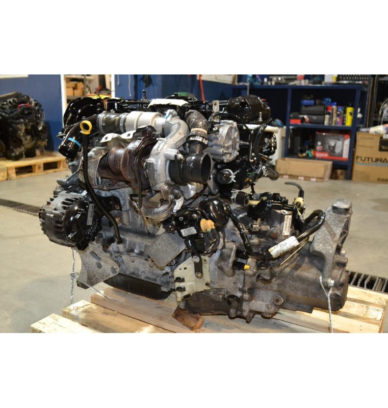 Κινητήρας - Μοτέρ Ford Focus / C-Max XWDE 1.5 TDCi 120PS 2014-2017 (Μπεκ Bosch 0445110489,Αντλια Πετρ. Bosch 0445010592,Turbo GTD1244U2)