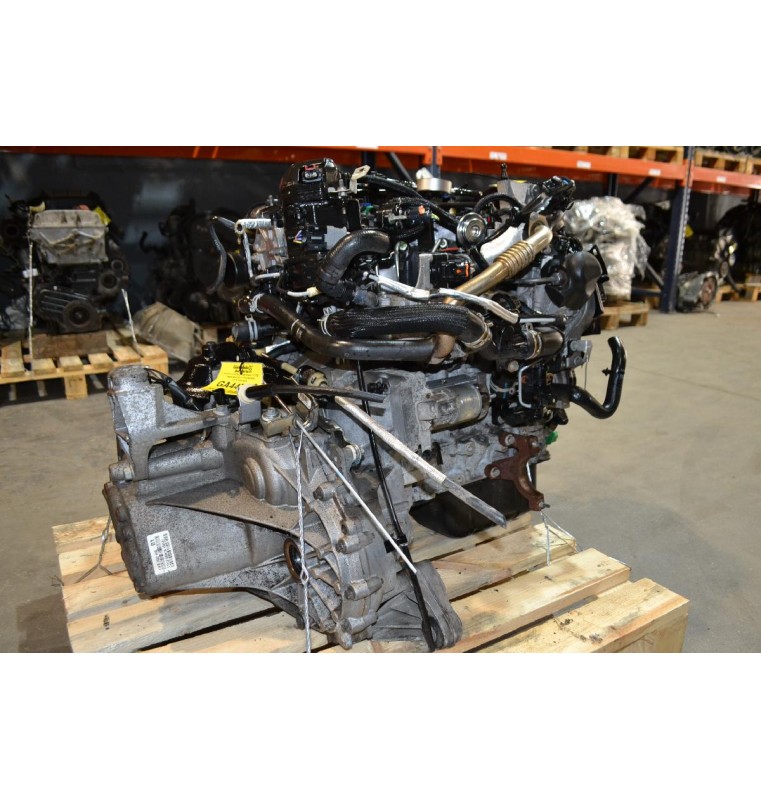 Κινητήρας - Μοτέρ Ford Focus / C-Max XWDE 1.5 TDCi 120PS 2014-2017 (Μπεκ Bosch 0445110489,Αντλια Πετρ. Bosch 0445010592,Turbo GTD1244U2)