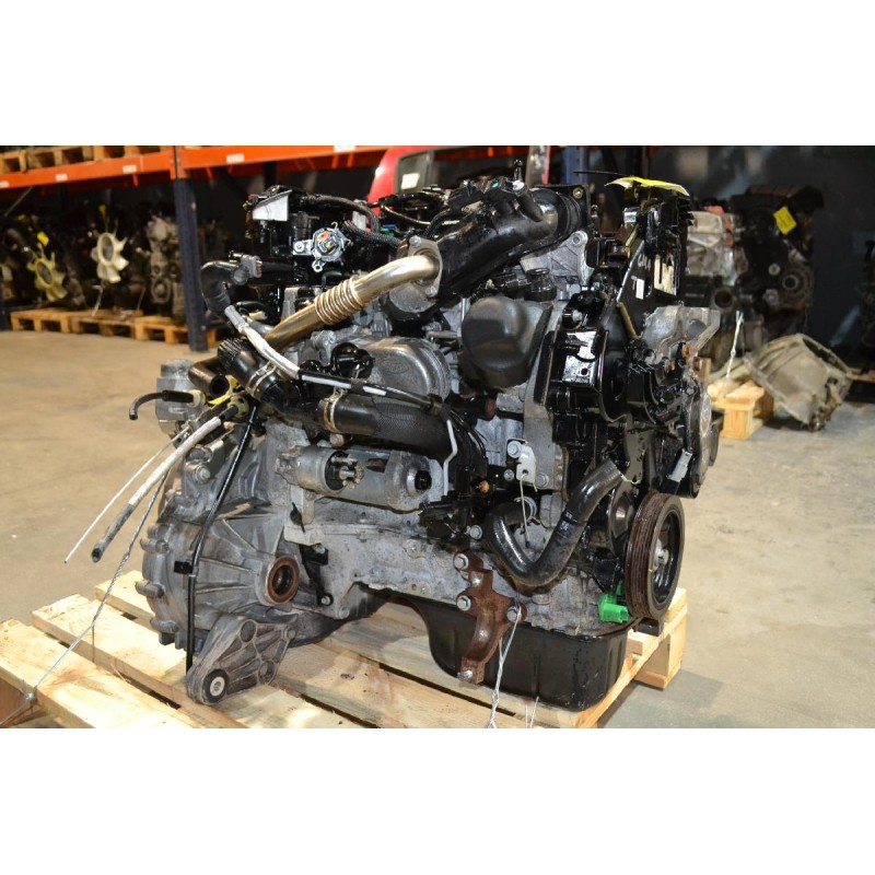 Κινητήρας - Μοτέρ Ford Focus / C-Max XWDE 1.5 TDCi 120PS 2014-2017 (Μπεκ Bosch 0445110489,Αντλια Πετρ. Bosch 0445010592,Turbo GTD1244U2)