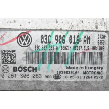 Εγκέφαλος Volkswagen 1.4 CAX TSI 2005-2013 BOSCH 03C906016AM 0261S06083 (Seat Skoda Audi)