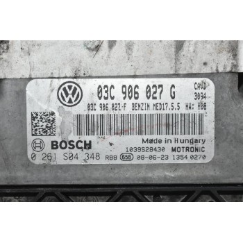 Εγκέφαλος Volkswagen 1.4 TSI CAV 2005-2015 BOSCH 03C906027G 0261S04348 (Seat - Audi - Skoda)