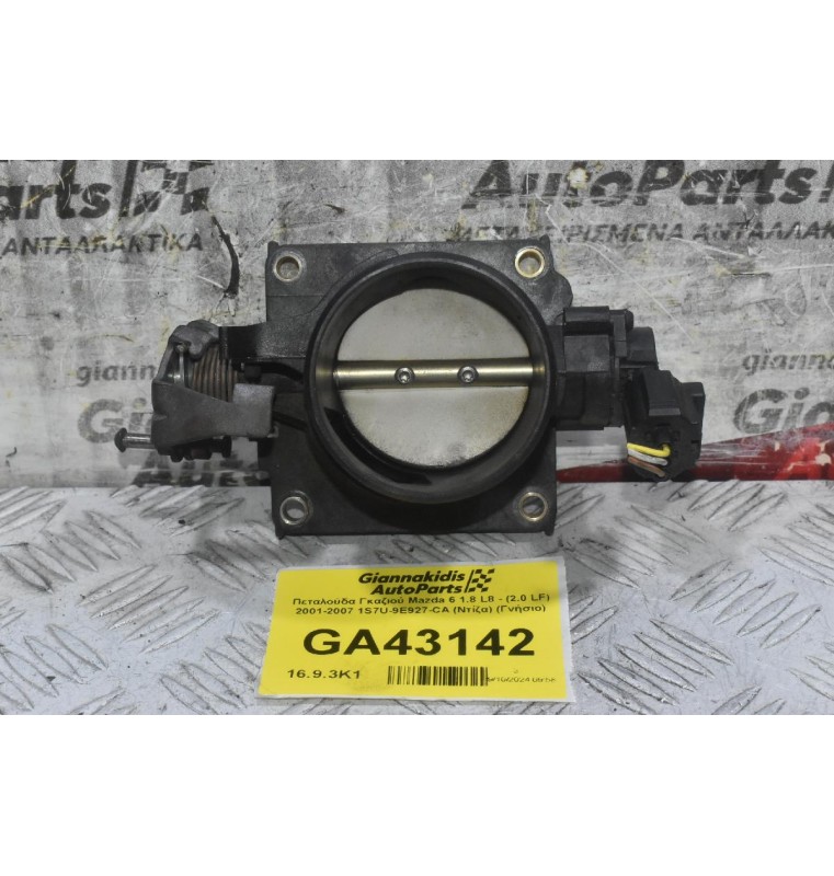 Πεταλούδα Γκαζιού Mazda 6 1.8 L8 - (2.0 LF) 2001-2007 1S7U-9E927-CA (Ντίζα) (Γνήσιο)