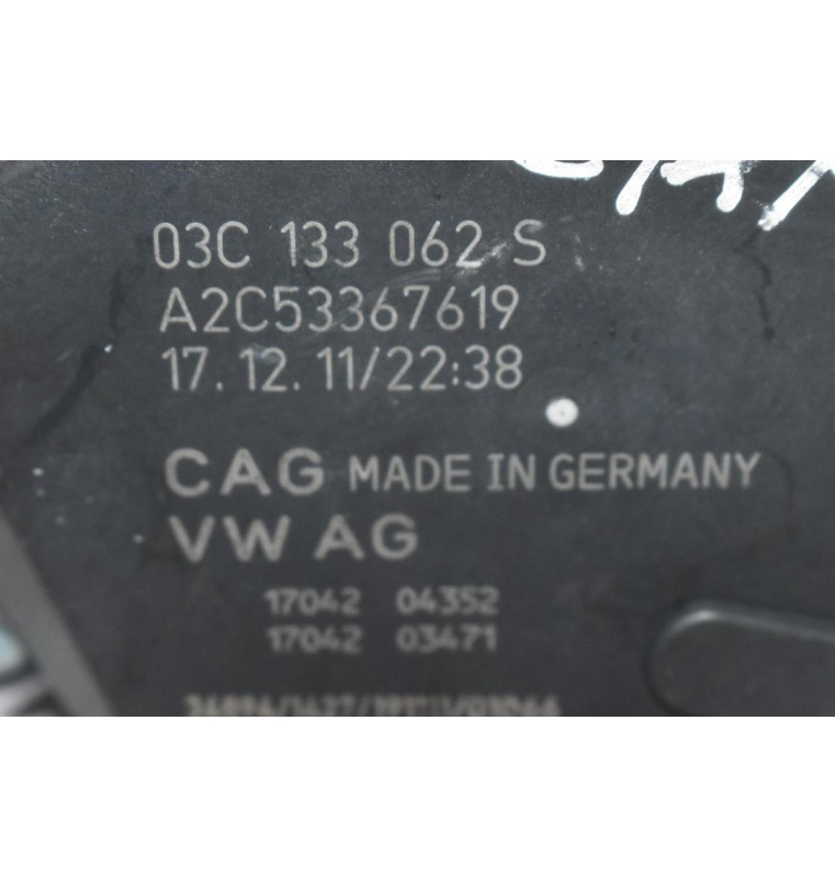 Πεταλούδα Γκαζιού Volkswagen 1.4 TSI CAΧ 2003-2009 03C133062S A2C53367619 (Seat - Audi - Skoda)
